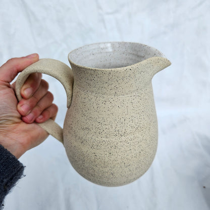 Speckled Clay Pitcher