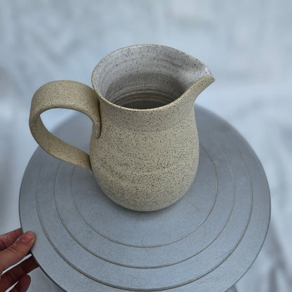 Speckled Clay Pitcher