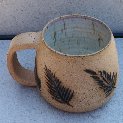 Kiwi Fern Coffee Mug