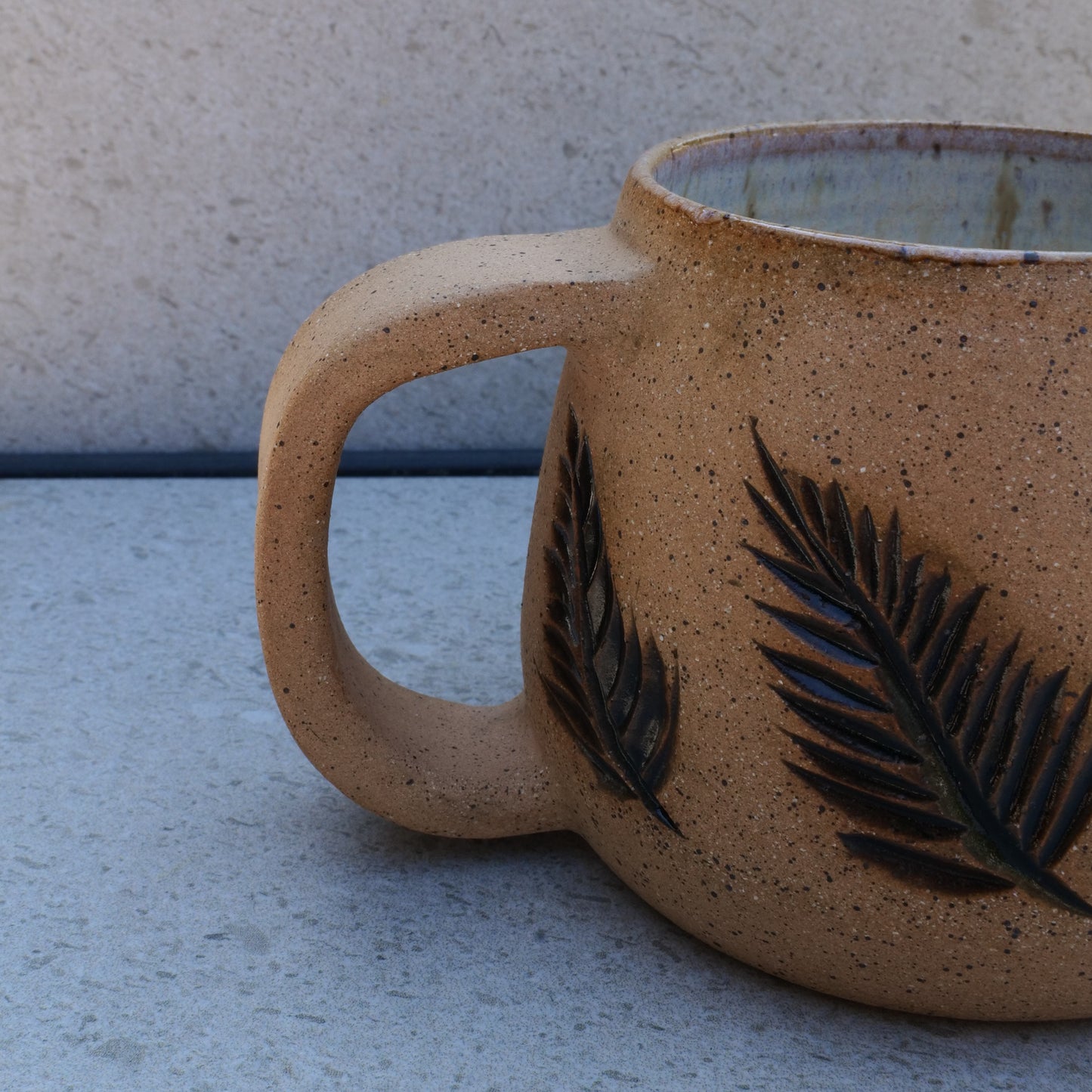 Kiwi Fern Coffee Mug