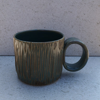 Evergreen Textured Coffee Mug