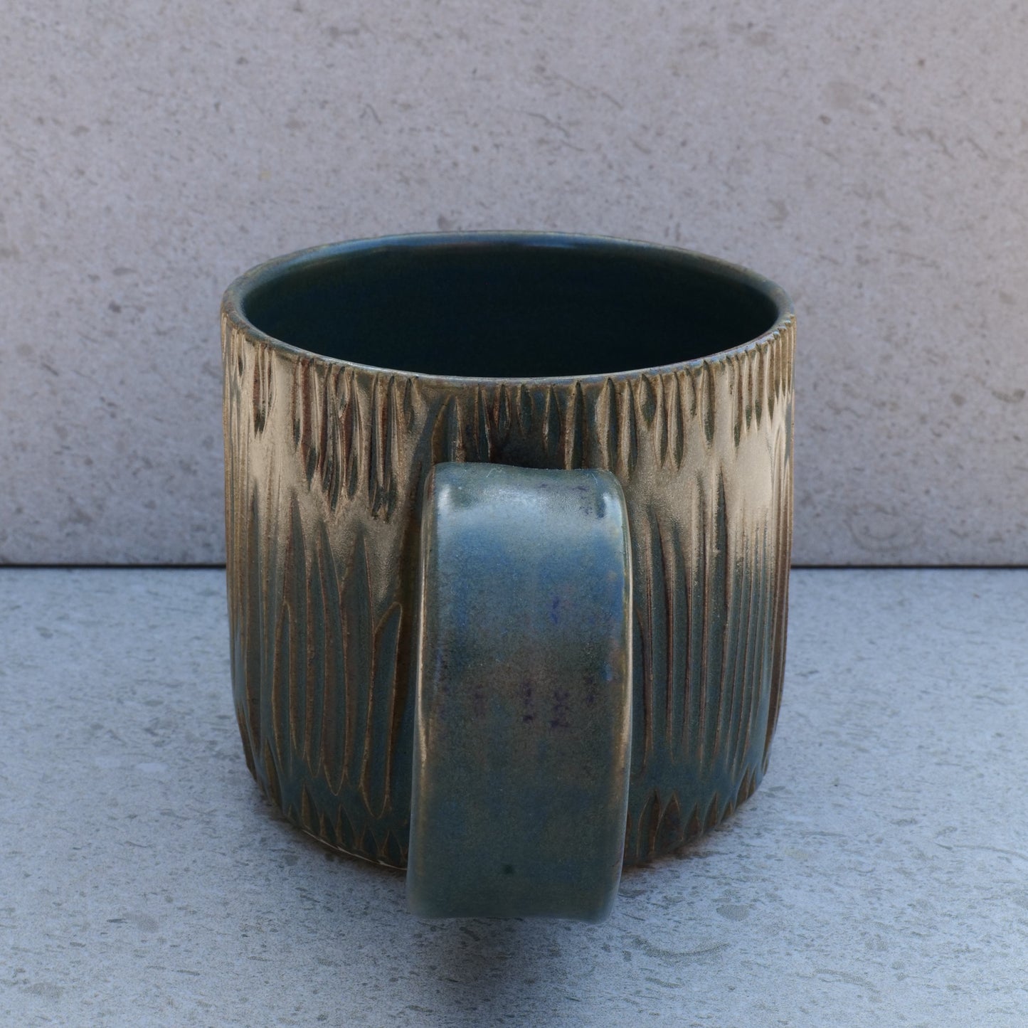 Evergreen Textured Coffee Mug