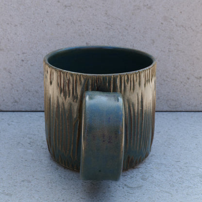 Evergreen Textured Coffee Mug