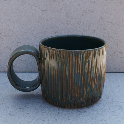 Evergreen Textured Coffee Mug