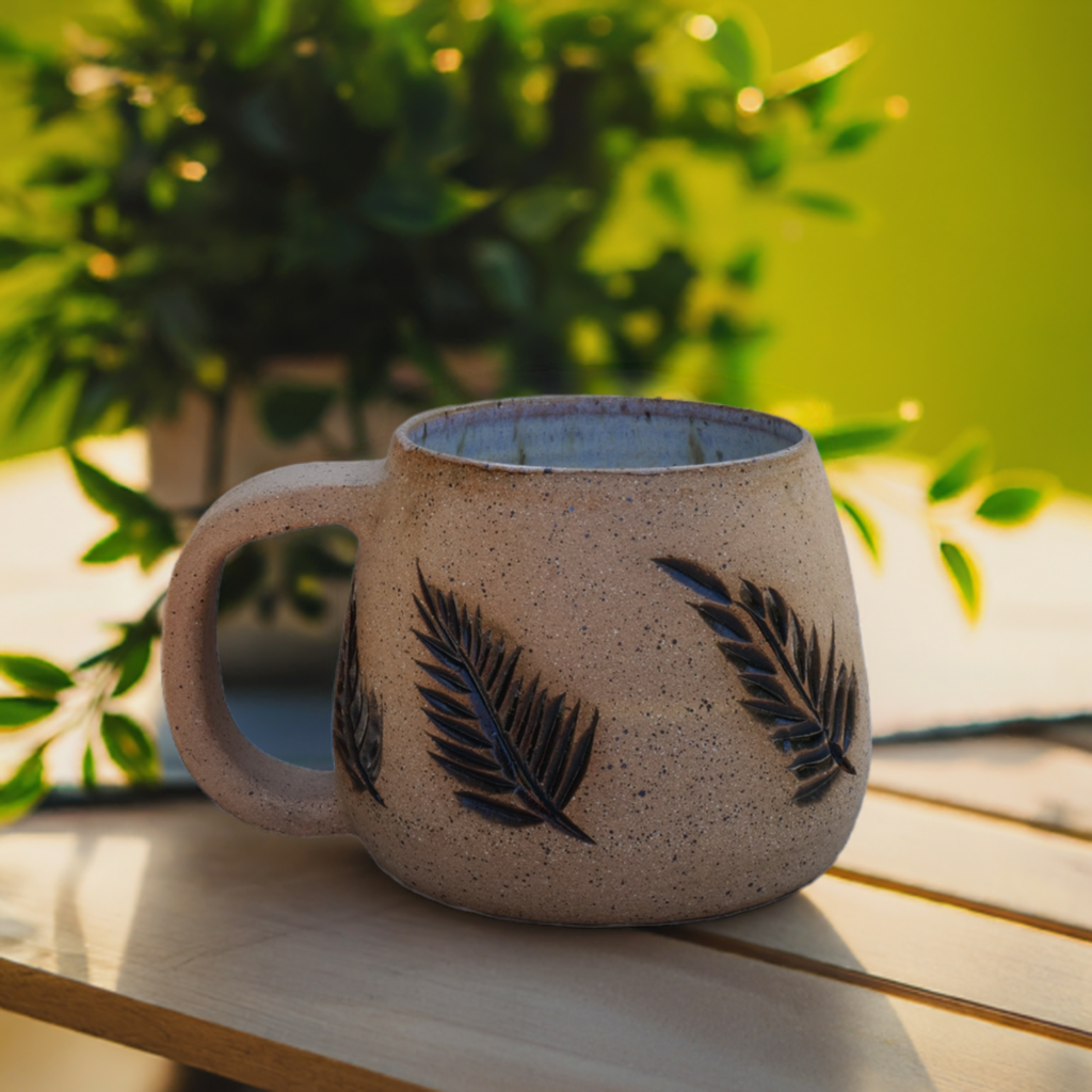 Kiwi Fern Coffee Mug