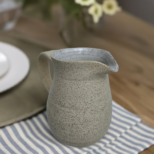 Speckled Clay Pitcher