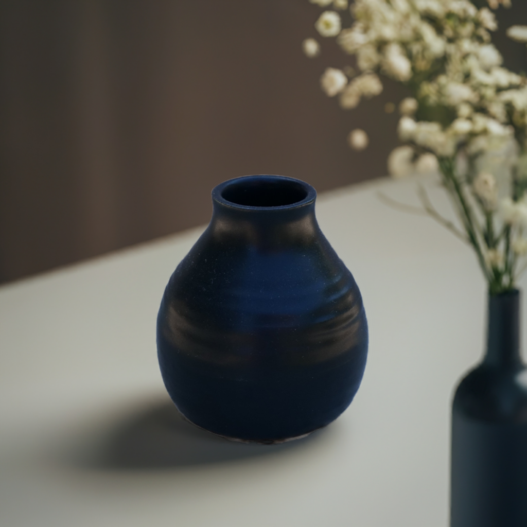 Black Micro Vase