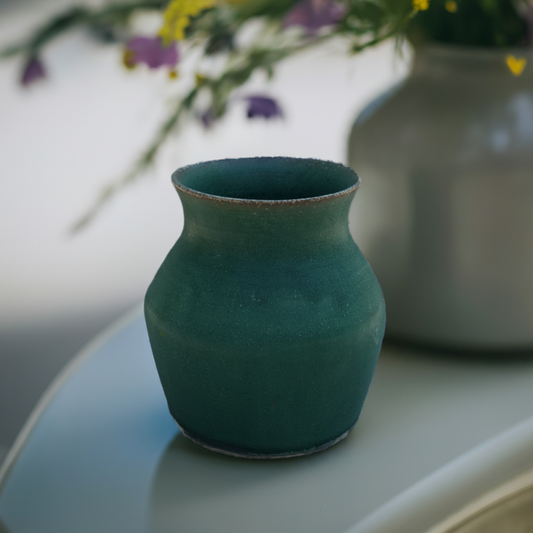 Forest Green Mini Vase